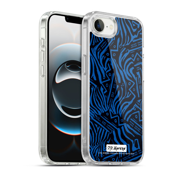 P.D. Moreno Patterns Tribal Zebra Soft Gel Case for Apple iPhone 16e / Apple iPhone 17e & MagSafe