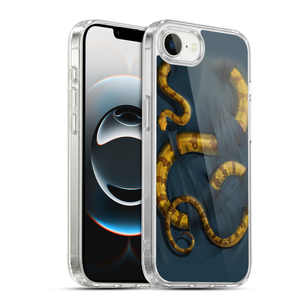 Vincent Hie Animals Snake Soft Gel Case for Apple iPhone 16e / Apple iPhone 17e & MagSafe