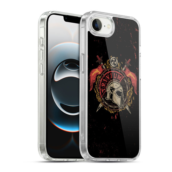 Trivium Graphics Knight Helmet Soft Gel Case for Apple iPhone 16e / Apple iPhone 17e & MagSafe