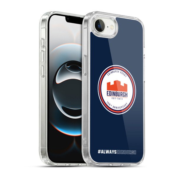 Edinburgh Rugby Graphics 150th Logo Soft Gel Case for Apple iPhone 16e / Apple iPhone 17e & MagSafe