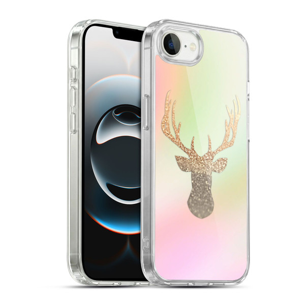 Monika Strigel Dreamland Gold Deer Soft Gel Case for Apple iPhone 16e / Apple iPhone 17e & MagSafe