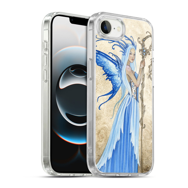 Amy Brown Elemental Series Blue Goddess Soft Gel Case for Apple iPhone 16e / Apple iPhone 17e & MagSafe