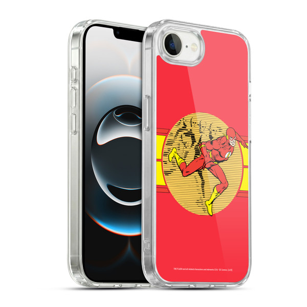 The Flash DC Comics Vintage Fast Soft Gel Case for Apple iPhone 16e / Apple iPhone 17e & MagSafe