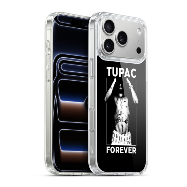 Tupac Shakur Key Art Forever Soft Gel Case for Apple iPhone 17 Pro Max