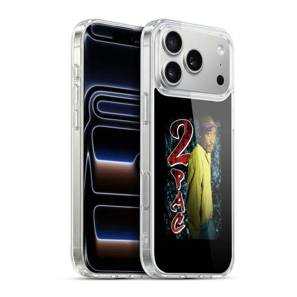 Tupac Shakur Key Art Vintage Soft Gel Case for Apple iPhone 17 Pro Max