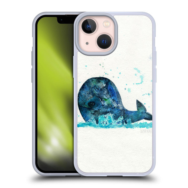 Wyanne Animals 2 Oceanic Splash Soft Gel Case for Apple iPhone 13 Mini & MagSafe