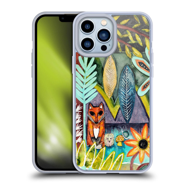 Wyanne Animals 2 Fox Soft Gel Case for Apple iPhone 13 Pro Max & MagSafe