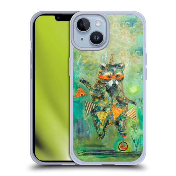 Wyanne Animals 2 Imposter Raccoon Soft Gel Case for Apple iPhone 14