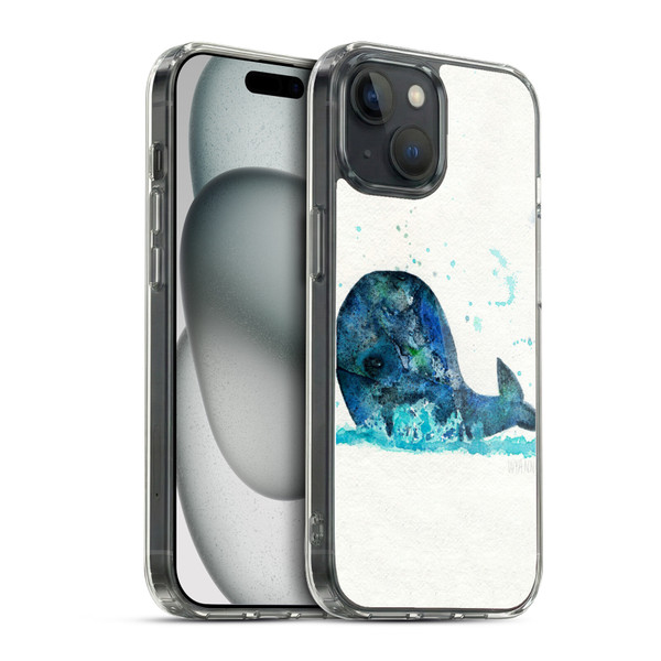 Wyanne Animals 2 Oceanic Splash Soft Gel Case for Apple iPhone 15 & MagSafe