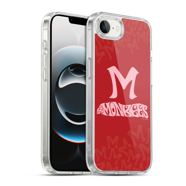 The Monkees Graphics Logotype Soft Gel Case for Apple iPhone 16e / Apple iPhone 17e & MagSafe