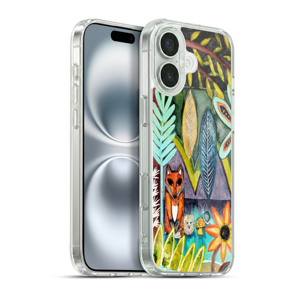 Wyanne Animals 2 Fox Soft Gel Case for Apple iPhone 16 Plus & MagSafe