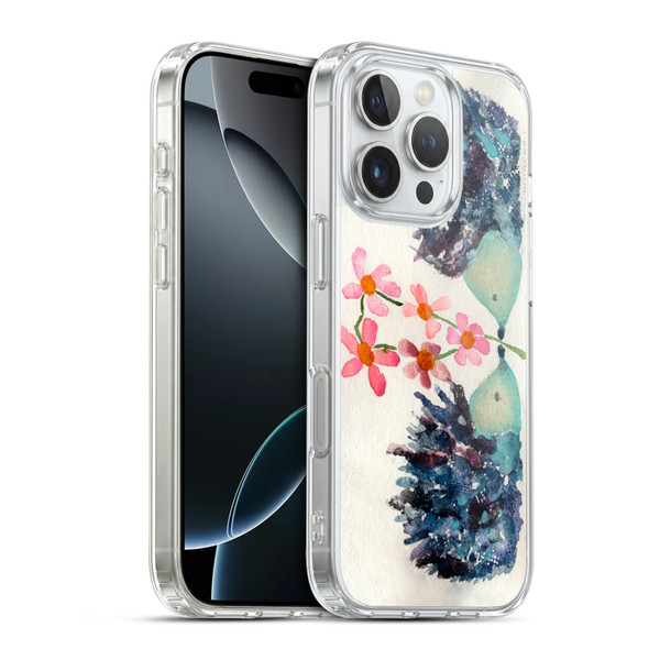 Wyanne Animals 2 Hedgehogs In Love Soft Gel Case for Apple iPhone 16 Pro & MagSafe