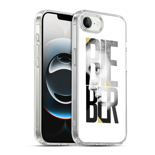 Justin Bieber Purpose B&w Mirror Calendar Text Soft Gel Case for Apple iPhone 16e / Apple iPhone 17e & MagSafe