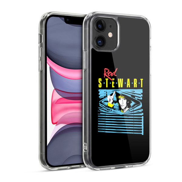 Rod Stewart Art Blinds Soft Gel Case for Apple iPhone 11