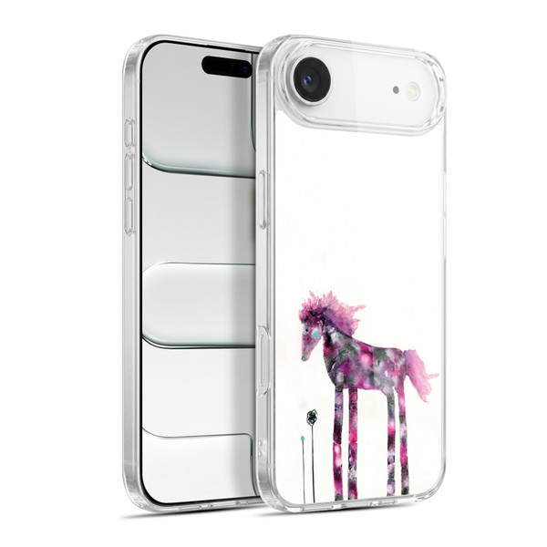 Wyanne Animals 2 Pink Painted Pony Soft Gel Case for Apple iPhone 17 Air