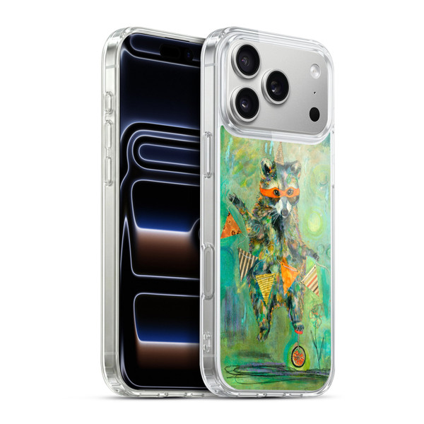 Wyanne Animals 2 Imposter Raccoon Soft Gel Case for Apple iPhone 17 Pro Max