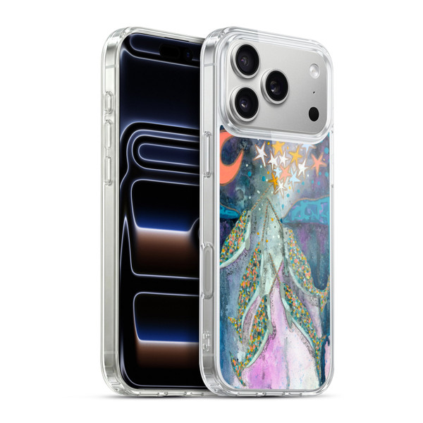 Wyanne Animals 2 Stargazer Celebration Narwhals Soft Gel Case for Apple iPhone 17 Pro Max