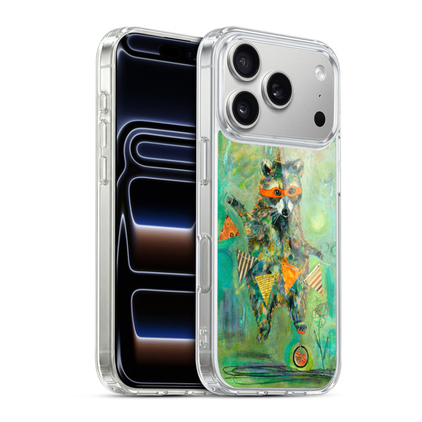 Wyanne Animals 2 Imposter Raccoon Soft Gel Case for Apple iPhone 17 Pro