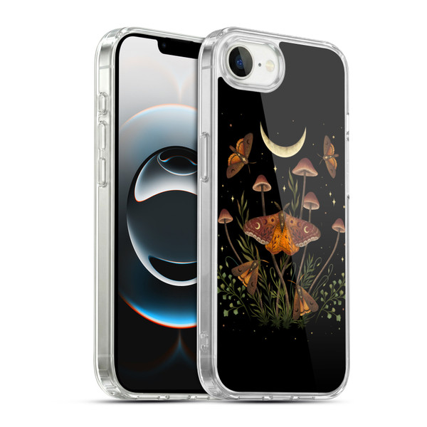 Episodic Drawing Illustration Animals Autumn Light Underwings Soft Gel Case for Apple iPhone 16e / Apple iPhone 17e & MagSafe
