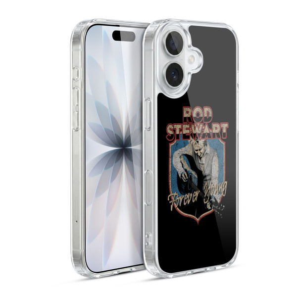 Rod Stewart Art Forever Young Soft Gel Case for Apple iPhone 17