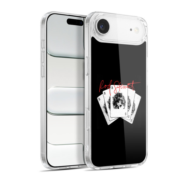 Rod Stewart Art Poker Hand Soft Gel Case for Apple iPhone 17 Air