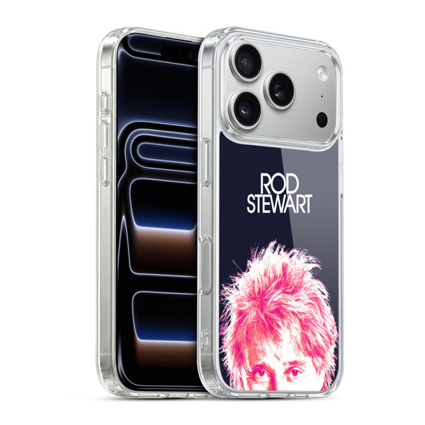 Rod Stewart Art Neon Soft Gel Case for Apple iPhone 17 Pro