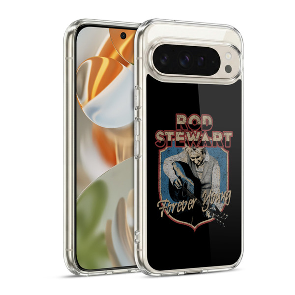 Rod Stewart Art Forever Young Soft Gel Case for Google Pixel 9 / Pixel 9 Pro