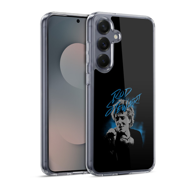 Rod Stewart Art Scribble Soft Gel Case for Samsung Galaxy S25