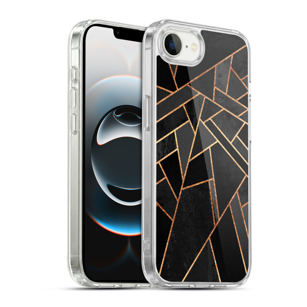 Elisabeth Fredriksson Geometric Design And Pattern Black Night Soft Gel Case for Apple iPhone 16e / Apple iPhone 17e & MagSafe