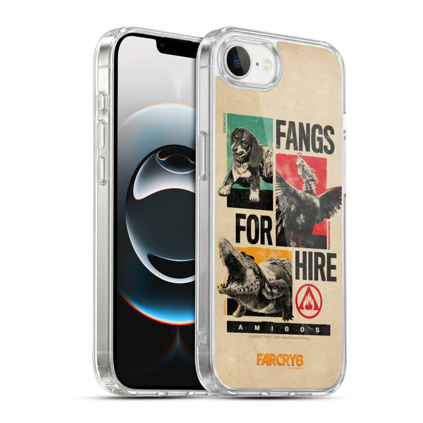 Far Cry 6 Graphics Fangs For Hire Soft Gel Case for Apple iPhone 16e / Apple iPhone 17e & MagSafe