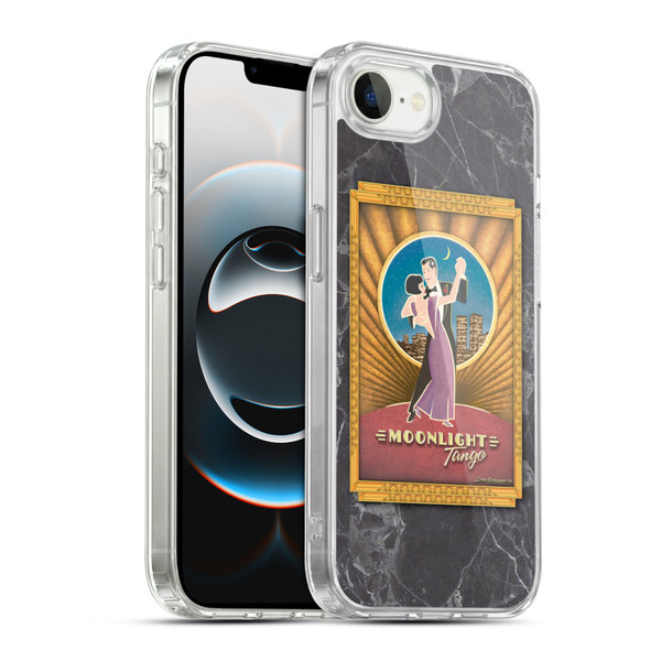 Larry Grossman Retro Collection Moonlight Tango Soft Gel Case for Apple iPhone 16e / Apple iPhone 17e & MagSafe