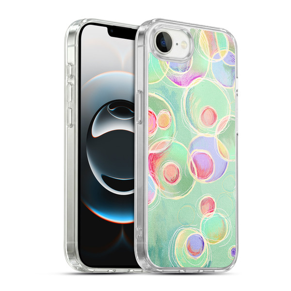 Micklyn Le Feuvre Patterns Iridescent Bubbles Soft Gel Case for Apple iPhone 16e / Apple iPhone 17e & MagSafe