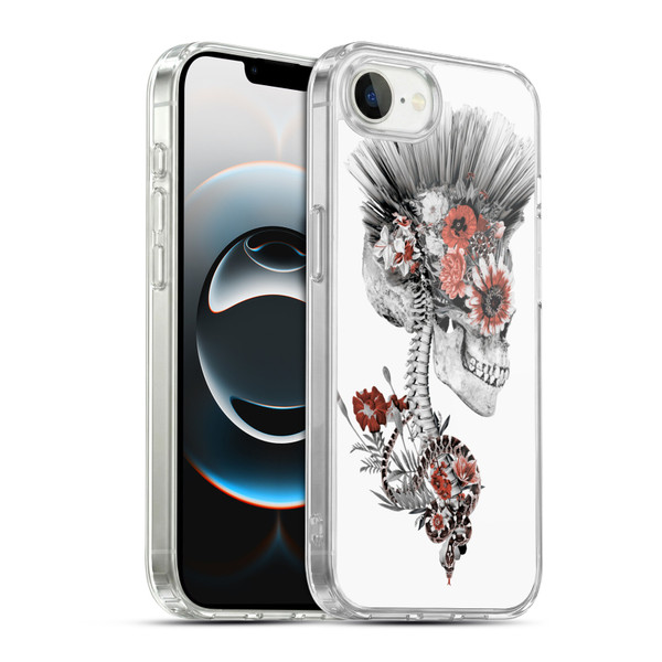 Riza Peker Skulls 5 Punk Soft Gel Case for Apple iPhone 16e / Apple iPhone 17e & MagSafe