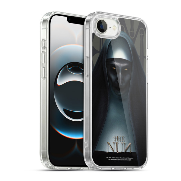 The Nun Valak Graphics Portrait Soft Gel Case for Apple iPhone 16e / Apple iPhone 17e & MagSafe