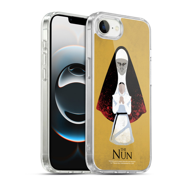 The Nun Valak Graphics Pray Soft Gel Case for Apple iPhone 16e / Apple iPhone 17e & MagSafe