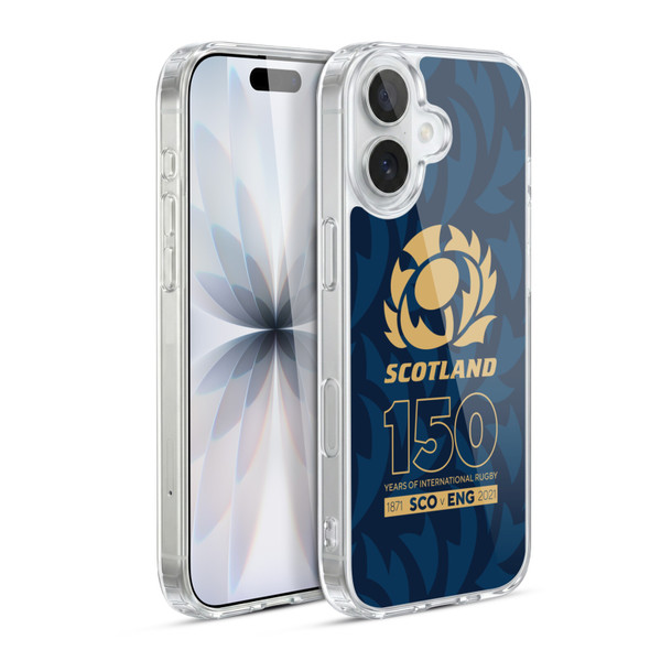Scotland Rugby 150th Anniversary Thistle Soft Gel Case for Apple iPhone 17