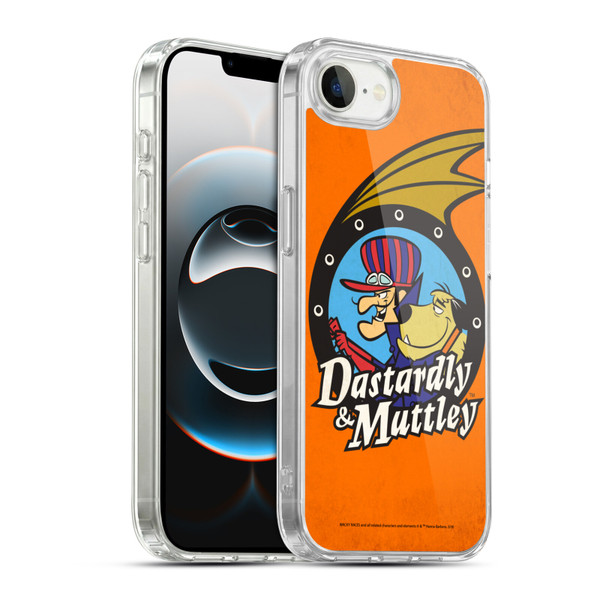 Wacky Races Classic Dastardly And Muttley 1 Soft Gel Case for Apple iPhone 16e / Apple iPhone 17e & MagSafe