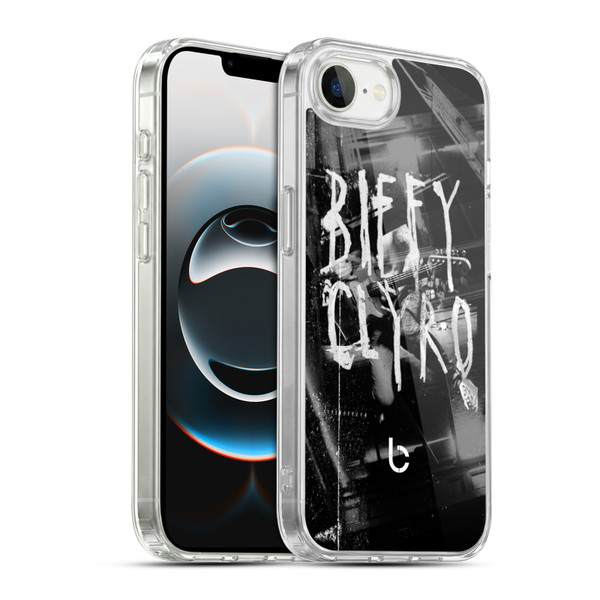 Biffy Clyro Graphics Black White Soft Gel Case for Apple iPhone 16e / Apple iPhone 17e & MagSafe
