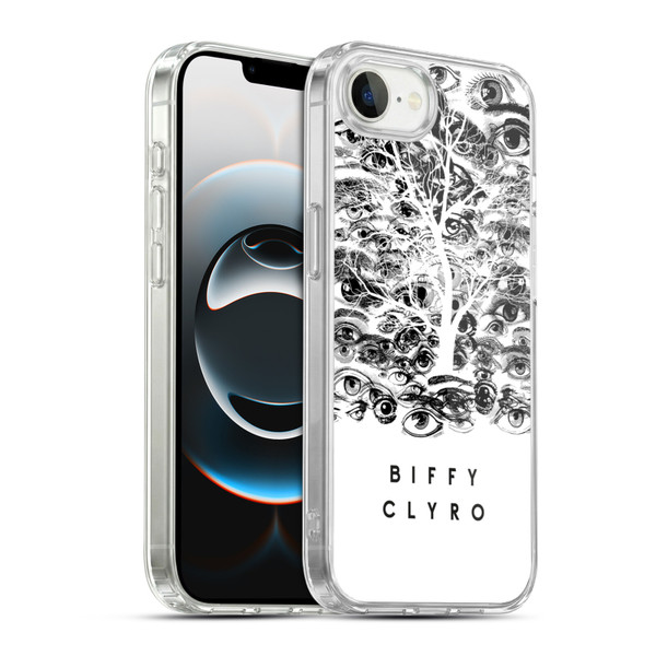 Biffy Clyro Graphics Eyes Soft Gel Case for Apple iPhone 16e / Apple iPhone 17e & MagSafe