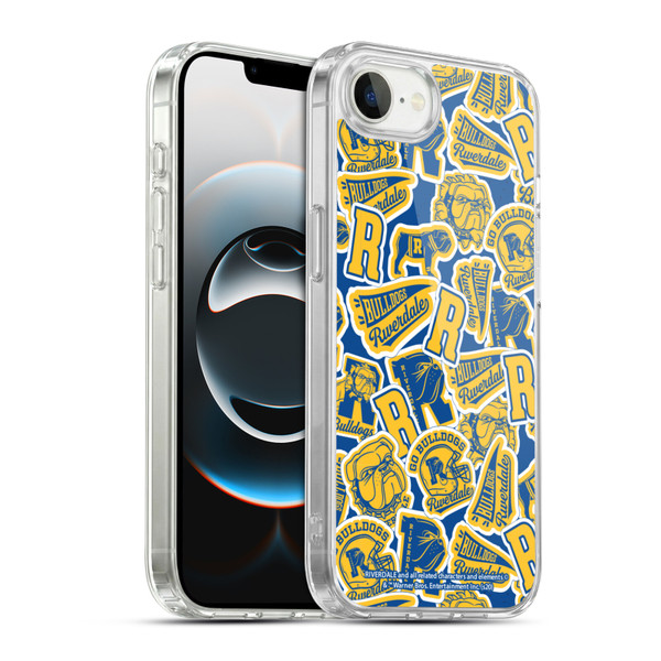 Riverdale Art Icons Patterns Soft Gel Case for Apple iPhone 16e / Apple iPhone 17e & MagSafe