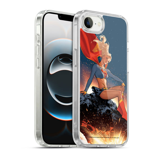 Superman DC Comics Supergirl Comic Art #23 Variant Soft Gel Case for Apple iPhone 16e / Apple iPhone 17e & MagSafe
