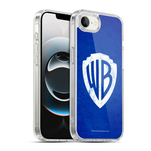 Warner Bros. Shield Logo Distressed Soft Gel Case for Apple iPhone 16e / Apple iPhone 17e & MagSafe