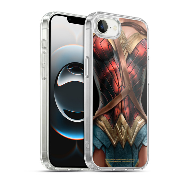 Wonder Woman Movie Character Art Costume Soft Gel Case for Apple iPhone 16e / Apple iPhone 17e & MagSafe