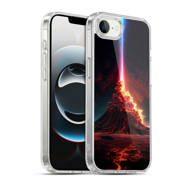 Wumples Cosmic Universe Int Eruption Soft Gel Case for Apple iPhone 16e / Apple iPhone 17e & MagSafe