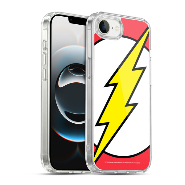 The Flash DC Comics Logo Oversized Soft Gel Case for Apple iPhone 16e / Apple iPhone 17e & MagSafe