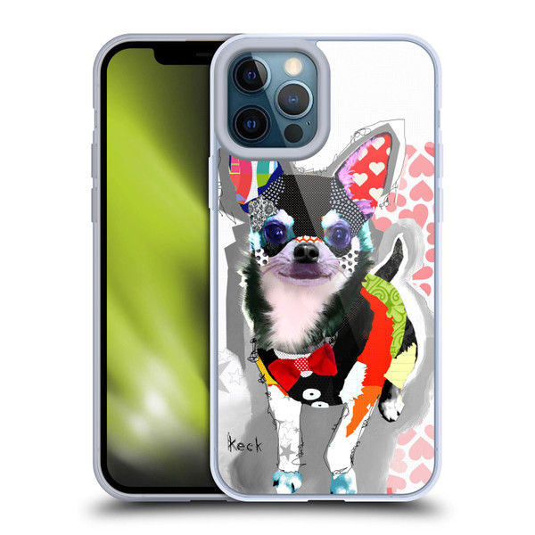 Michel Keck Dogs 3 Chihuahua Soft Gel Case for Apple iPhone 12 Pro Max