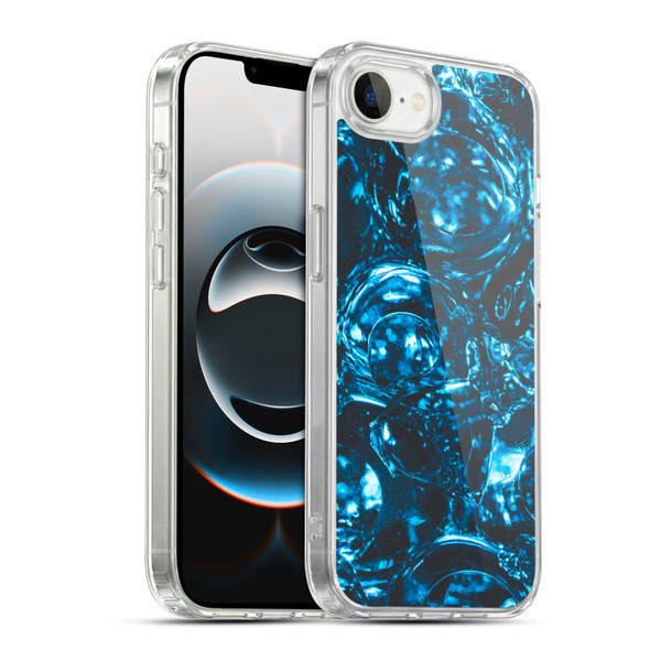 PLdesign Water Marbles Soft Gel Case for Apple iPhone 16e / Apple iPhone 17e & MagSafe