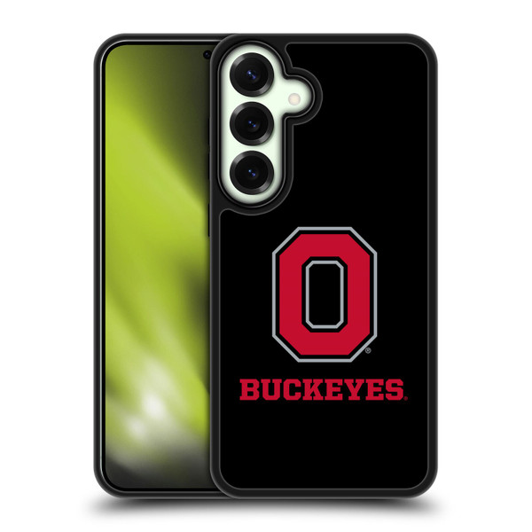 Ohio State University Logo Black Gel Armour Case For Samsung Galaxy S25