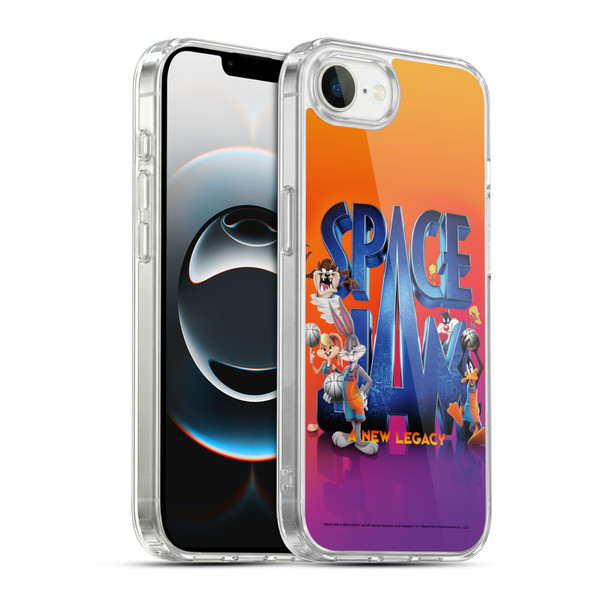 Space Jam: A New Legacy Graphics Poster Soft Gel Case for Apple iPhone 16e / Apple iPhone 17e & MagSafe