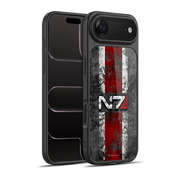 EA Bioware Mass Effect Graphics N7 Logo Distressed Gel Armour Case For Apple iPhone 17 Air